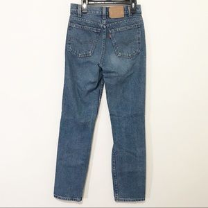 Vtg Levis 507 Blue High Waisted Orange Tab Jeans